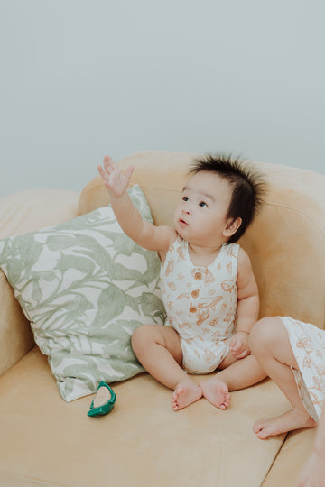 Ocean Explorer Romper (White)