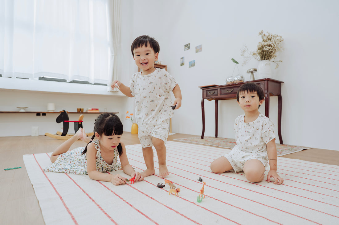 Forest Friends Oversized T-shirt Shorts Set